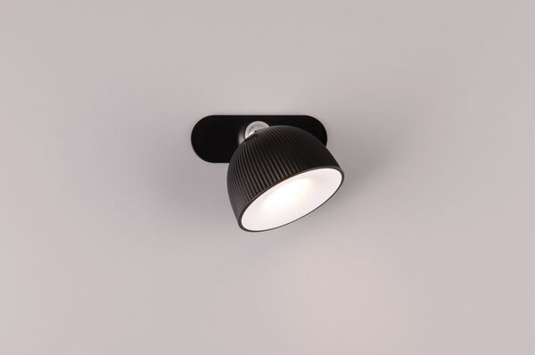 Czarna lampa stołowa LED ze ściemniaczem i klipsem (wys. 41 cm) Maxima – Reality