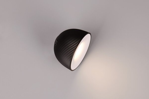 Czarna lampa stołowa LED ze ściemniaczem i klipsem (wys. 41 cm) Maxima – Reality