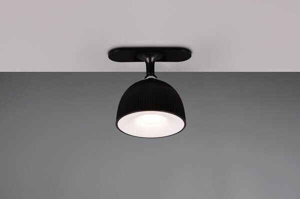 Czarna lampa stołowa LED ze ściemniaczem i klipsem (wys. 41 cm) Maxima – Reality