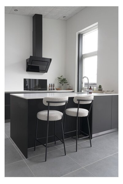 Biały hoker (wysokość siedziska 65 cm) Badalona – House Nordic