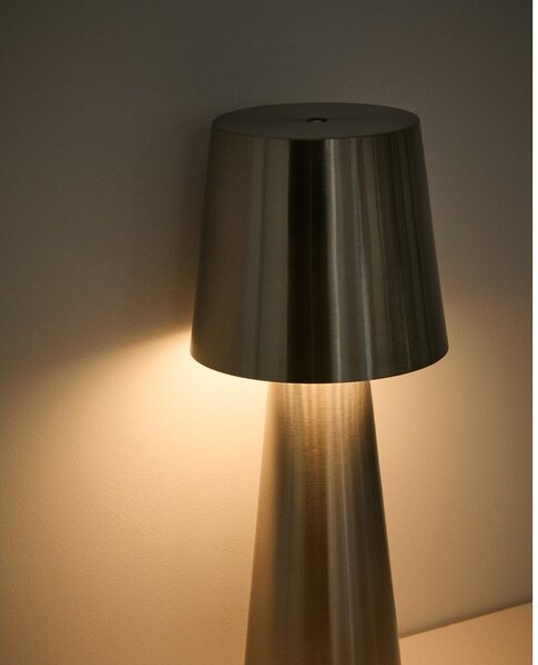 Lampa zewnętrzna stołowa/przenośna LED ze ściemniaczem na USB ø 16 cm Arenys – Kave Home