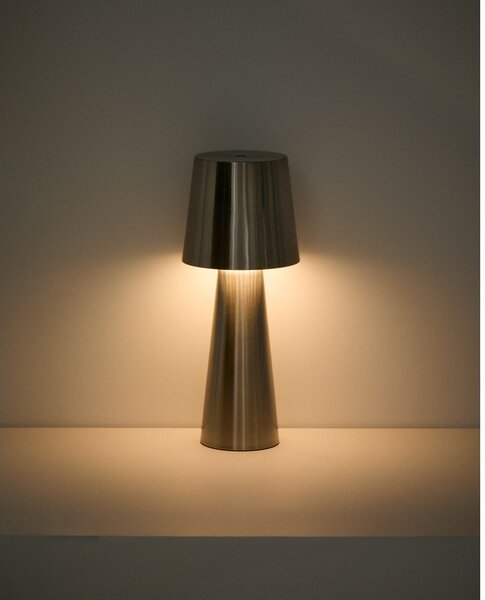 Lampa zewnętrzna stołowa/przenośna LED ze ściemniaczem na USB ø 16 cm Arenys – Kave Home
