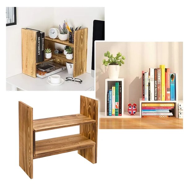 Modulrack™ Drewniany Modułowy Organizer Na Blaty, Wykończenie drewniane