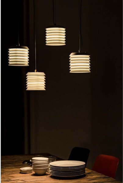 Lampa Wisząca Santa & Cole, ściemnialny, biały, jadalnia, metal