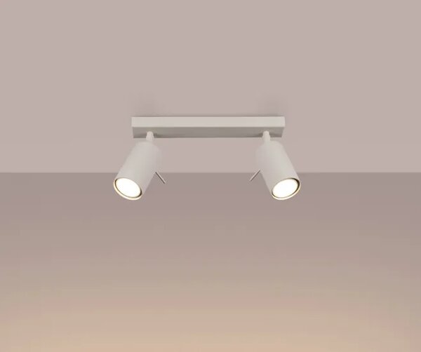 Loftowa beżowa lampa sufitowa - 3X M063 H2-Z81