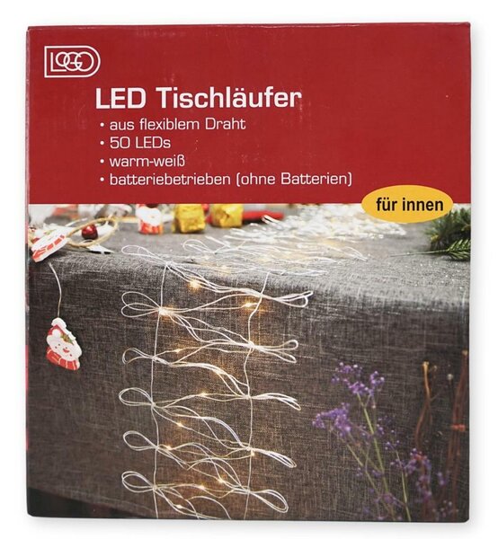 Bieżnik świąteczny 50 diod LED