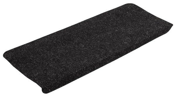 Zestaw 15 samoprzylepnych dywaników na schody antracyt A2-R21
