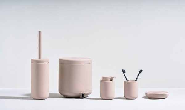 Jasnoróżowa porcelanowa mydelniczka Ume – Zone
