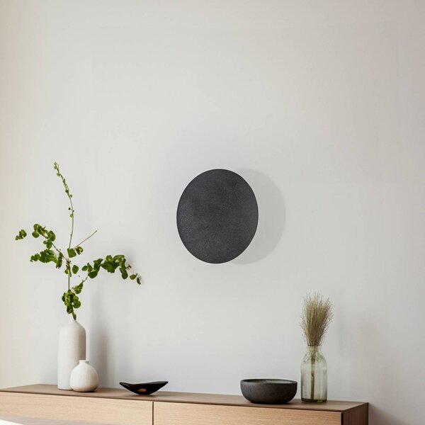 Kinkiet Lunia New TK Lighting, możliwość ściemniania, czarny, salon / jadalnia, metal