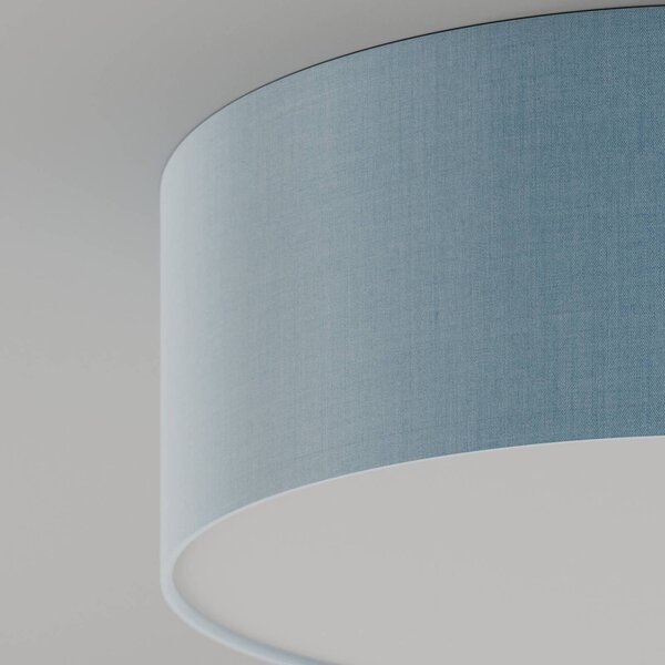 Lampa sufitowa Rondo Kids TK Lighting, możliwość ściemniania, niebieski, pokój dziecięcy, tkanina / materiał / jedwab, nowoczesny