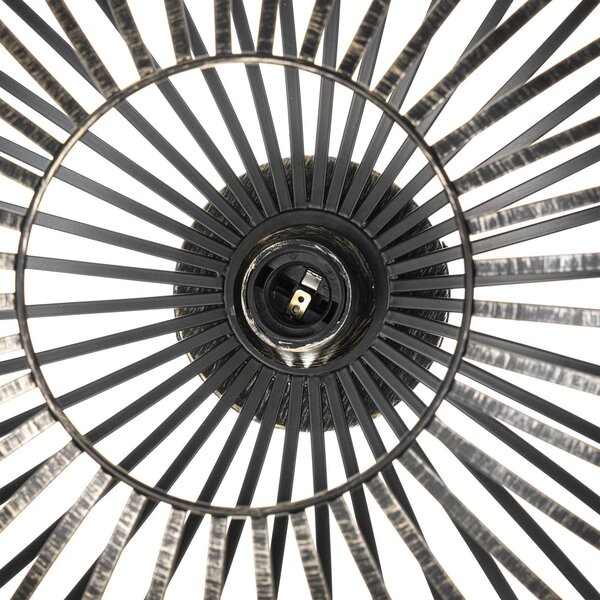 Lampa sufitowa Rosalea Lindby, możliwość ściemniania, czarny, salon / jadalnia, metal, nowoczesny