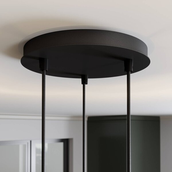 Lampa wisząca Rif SIGMA, możliwość ściemniania, czarny, salon / jadalnia, metal, nowoczesny