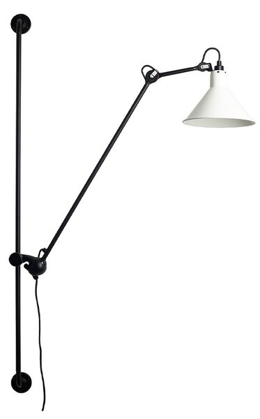Lampe Gras - 214 Lampa Ścienna Conic Black/White Lampe Gras