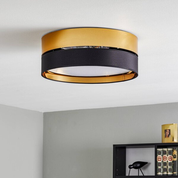 Lampa sufitowa Hilton TK Lighting, możliwość ściemniania, czarny, salon / jadalnia, metal, nowoczesny