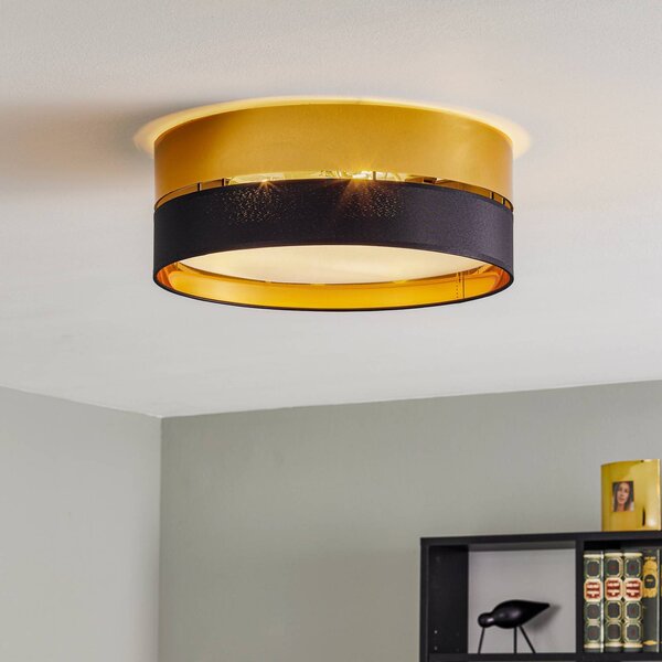 Lampa sufitowa Hilton TK Lighting, możliwość ściemniania, czarny, salon / jadalnia, metal, nowoczesny