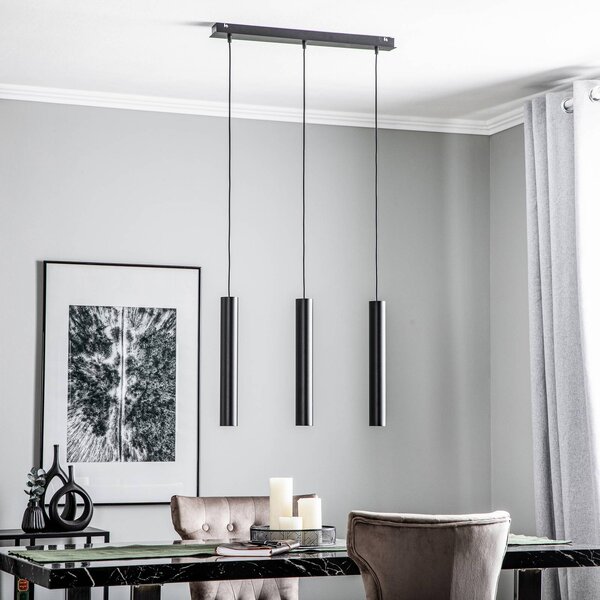 Lampa wisząca Eye Nowodvorski Lighting, możliwość ściemniania, czarny, salon / jadalnia, metal, nowoczesny