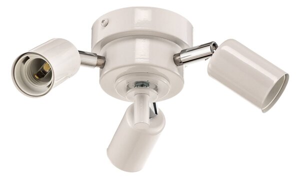 Lampa sufitowa Pastell Trio Duolla, możliwość ściemniania, żółty / pomarańczowy, salon / jadalnia, tkanina / materiał / jedwab, młodzieżowy
