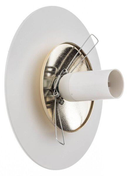 Kinkiet Minerva K1 EMIBIG LIGHTING, możliwość ściemniania, biały / opal, przedpokój, metal