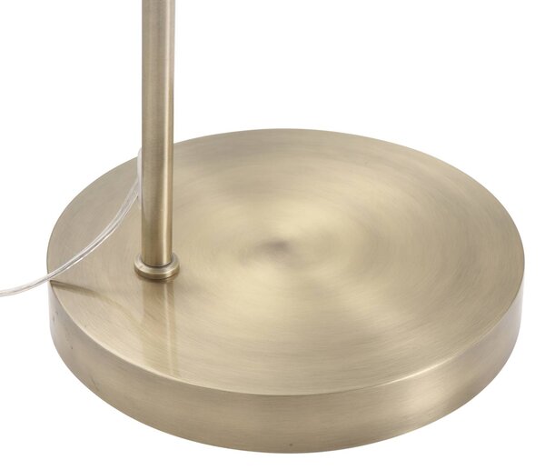 Lampa łukowa - lampa stojąca Lennart Lindby, brązowy / mosiężny, salon / jadalnia, metal, nowoczesny