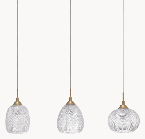 Lampa wisząca ze szkła satynowego Vario