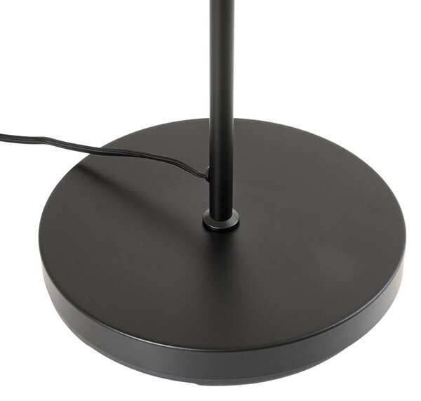 Lampa stojąca Tovina Lucande, biały / opal, salon / jadalnia, tkanina / materiał / jedwab, skandynawski