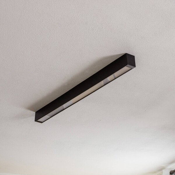Lampa sufitowa LED Straight Nowodvorski Lighting, czarny, salon / jadalnia, metal, nowoczesny
