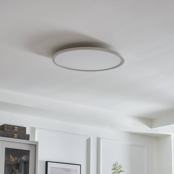 Lampa sufitowa LED Brenda Arcchio, możliwość ściemniania, biały / opal, salon / jadalnia, nowoczesny