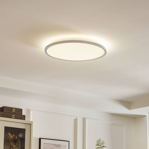 Lampa sufitowa LED Brenda Arcchio, możliwość ściemniania, biały / opal, salon / jadalnia, nowoczesny