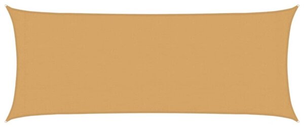 Żagiel przeciwsłoneczny, 160 g/m², piaskowy, 2x5 m, hdpe