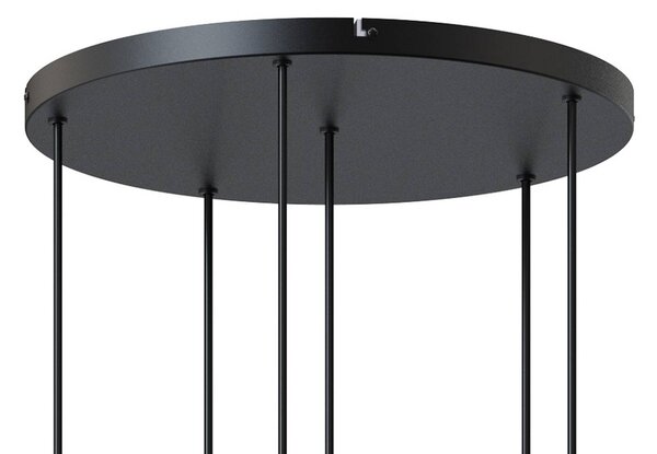 Lampa wisząca Narion Lucande, możliwość ściemniania, multikolor, salon / jadalnia, metal, nowoczesny