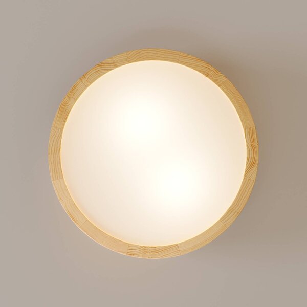 Lampa sufitowa Cleo TEMAR LIGHTING, możliwość ściemniania, jasne drewno, salon / jadalnia, nowoczesny