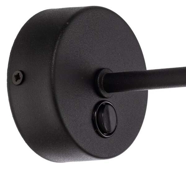 Kinkiet Juta TK Lighting, możliwość ściemniania, salon / jadalnia, tkanina / materiał / jedwab
