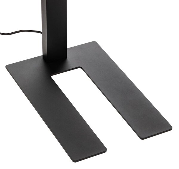 Lampa stojąca Taronis PRIOS, możliwość ściemniania, czarny, biuro, aluminium, nowoczesny