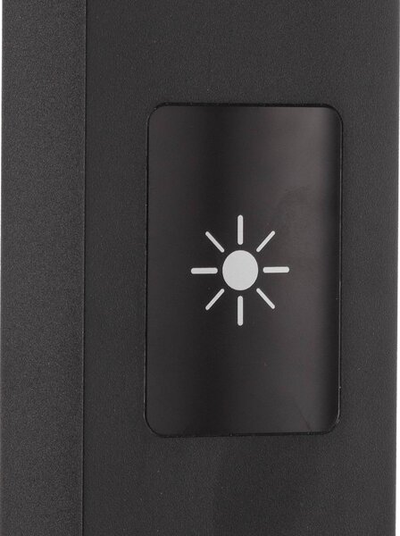 Lampa stojąca Taronis PRIOS, możliwość ściemniania, czarny, biuro, aluminium, nowoczesny