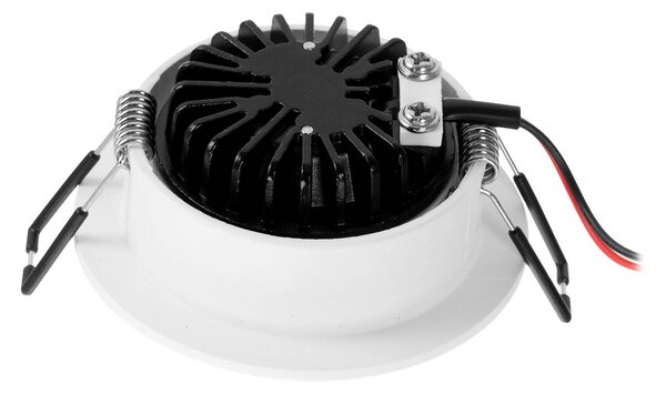 Arcchio LED downlight Zarik, biały, 2 700K Zarik Arcchio, możliwość ściemniania, biały / opal, salon / jadalnia, aluminium, nowoczesny