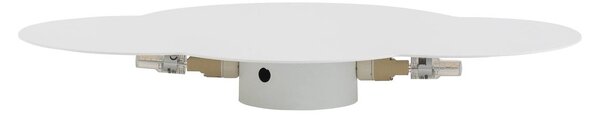 Kinkiet Cloud TK Lighting, możliwość ściemniania, biały / opal, salon / jadalnia, metal, młodzieżowy