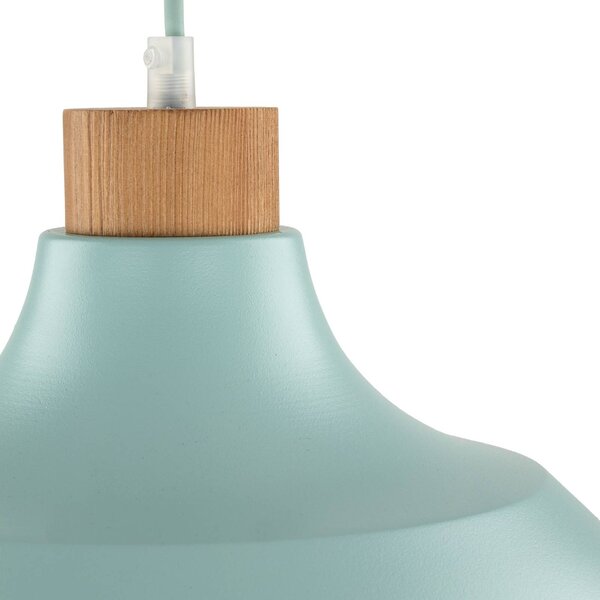 Lampa wisząca Kaitt Envostar, możliwość ściemniania, zielony, salon / jadalnia, metal, skandynawski