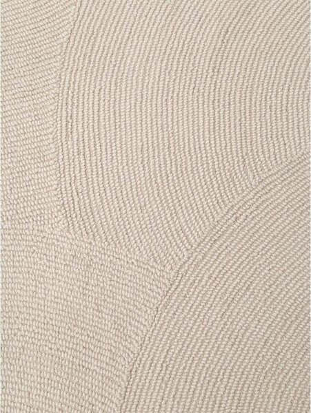 Wełniany dywan tkany ręcznie w jasnym naturalnym kolorze 80x150 cm Calmio – Hanse Home