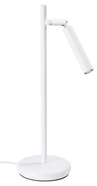 Biała regulowana lampka biurkowa - 3X M090 F8-T28