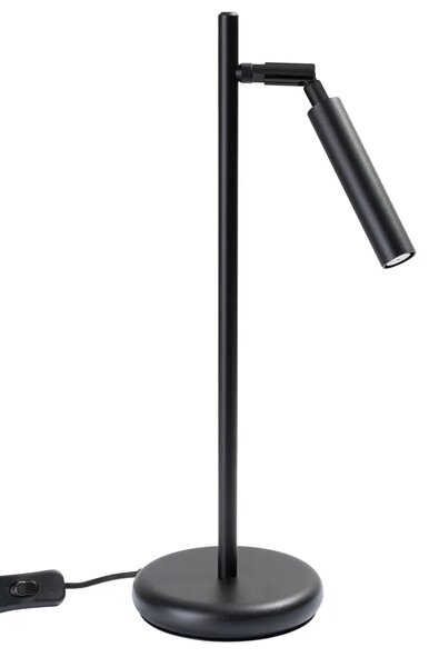 Czarna stylowa lampa do biurka - M090 C4-A00