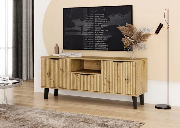 Szafka RTV pod telewizor dąb artisan S9-Z70