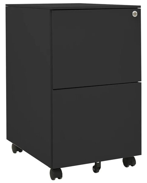 Biurowy mobilny kontenerek antracyt F7-N37