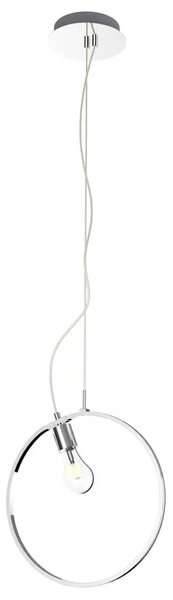 Lampa chromowana wisząca w nowoczesnym stylu K3-S50