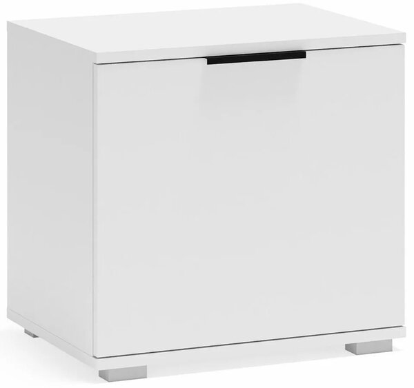 Szafka minimalistyczna na buty biała D9-R97