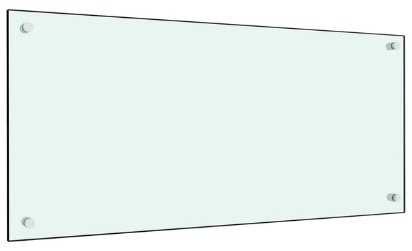 Biały panel ochronny na ścianę do kuchni W7-D34
