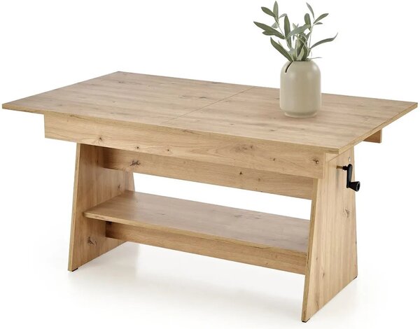 Nowoczesny rozkładany ławostół dąb artisan K2-L95