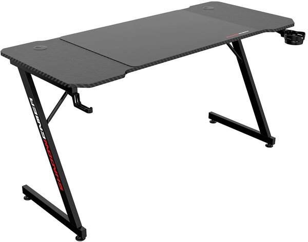 Biurko czarne gamingowe 140 cm H7-M70