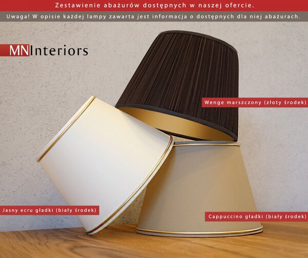 Lampa biurkowa z abażurem F-B2