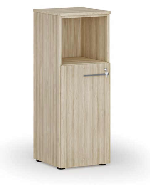 Szafa biurowa kombinowana PRIMO WOOD, 400 x 420 x 1087 mm, dąb naturalny