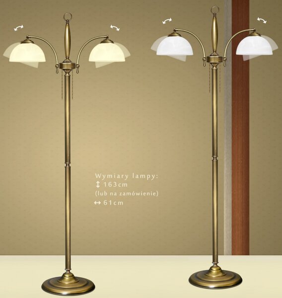 Klasyczna lampa podłogowa C-P2N